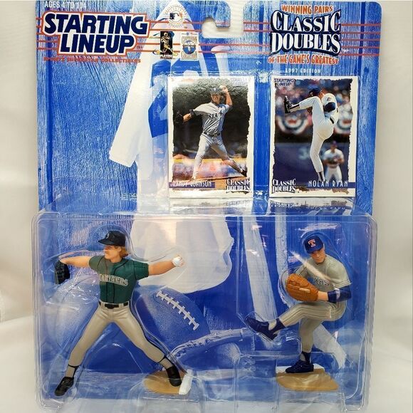 💙NIB Nolan Ryan & Randy Johnson Classic Doubles Winning Pairs